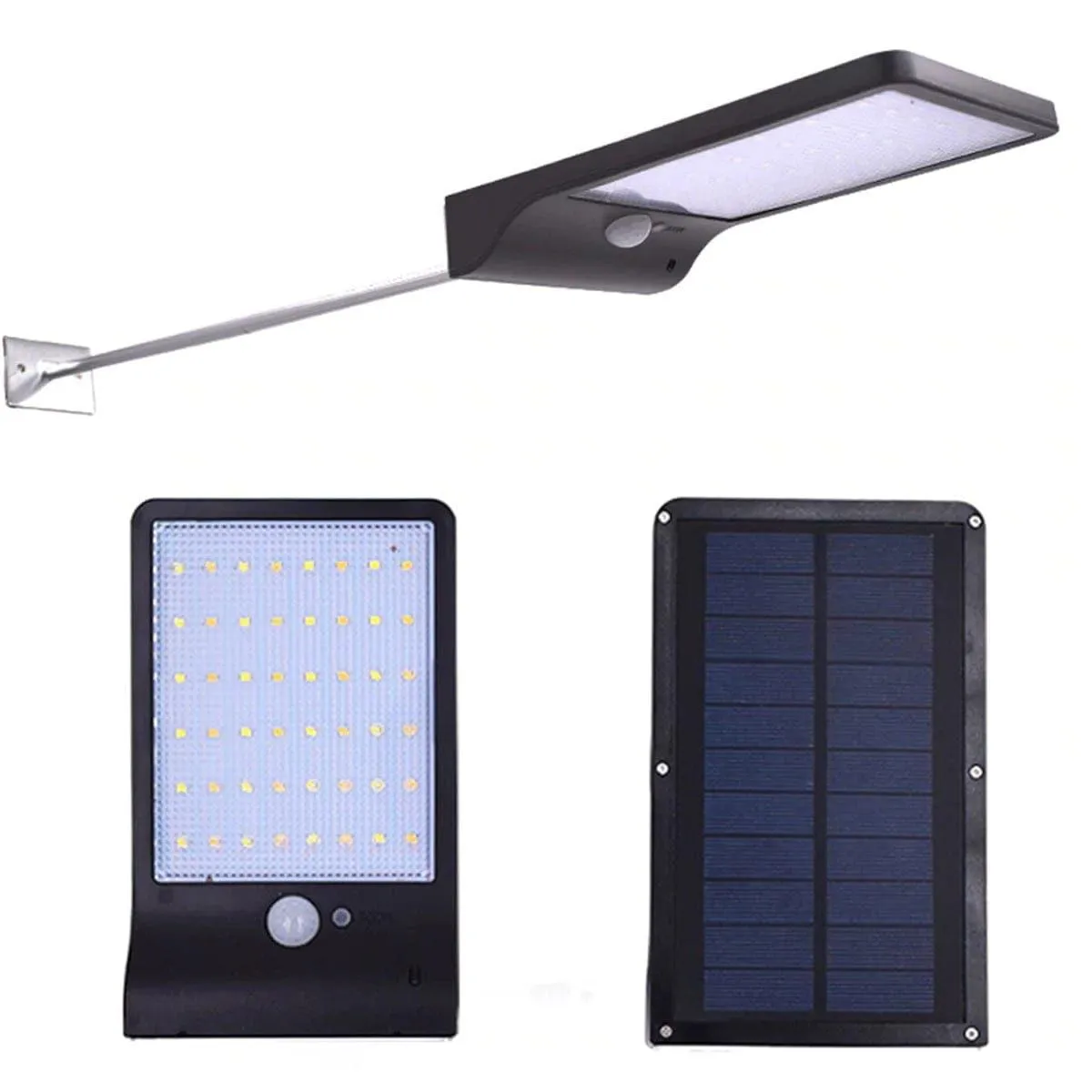 Solar Motion Sensor Light | 36 Led Motion Sensor Light With Pole