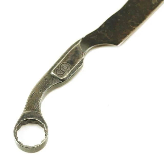 SOLD-Dylan Farnham #23 the "Wrench Razor" Non-folding Straight Razor