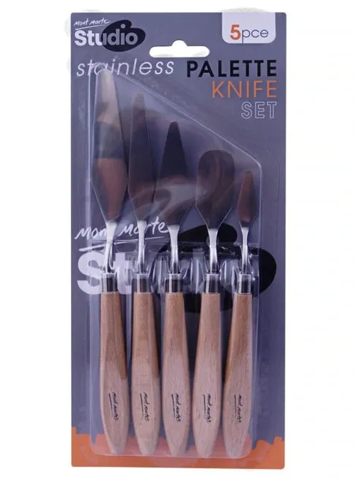 Studio Palette Knife Set Stainless