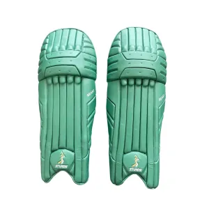 Sturdy Beast Coloured Batting Cricket Pads - Senior Bottle Green