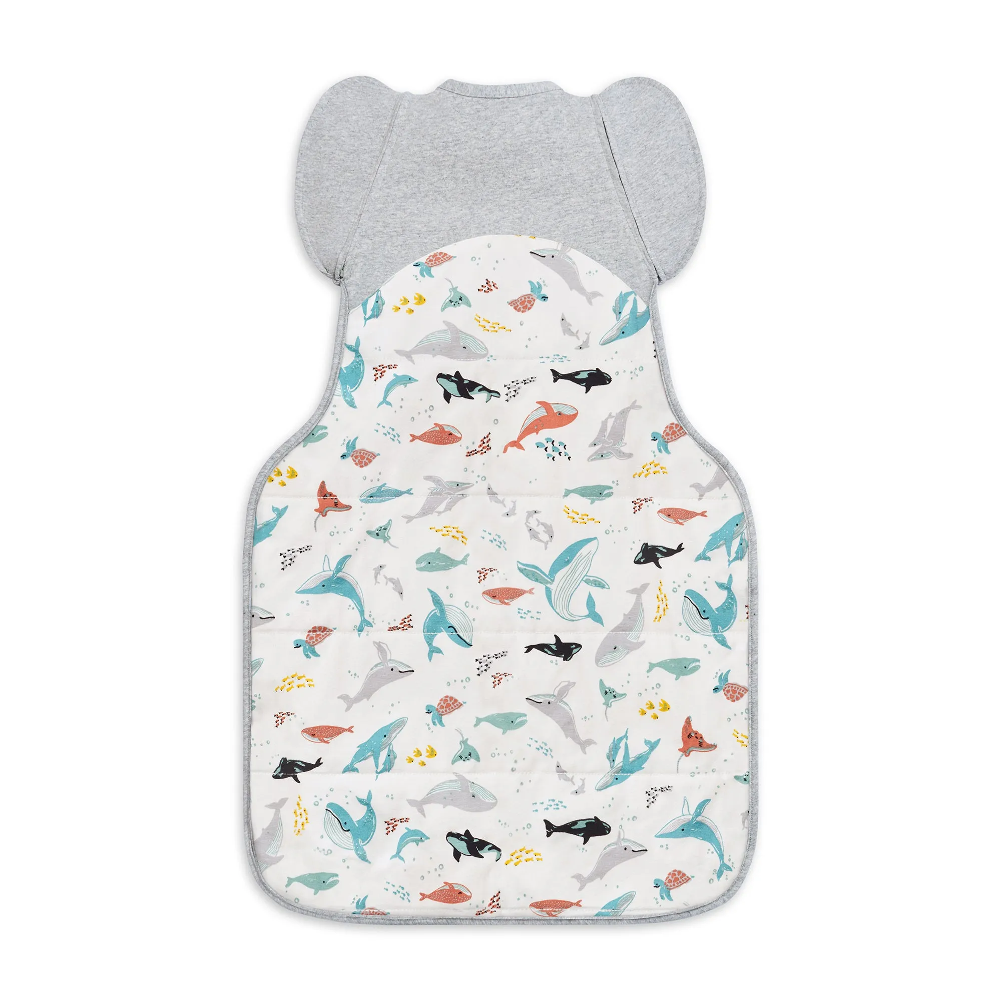 Swaddle Up™ Designer Transition Bag Warm 2.5 TOG - Whales (Large)