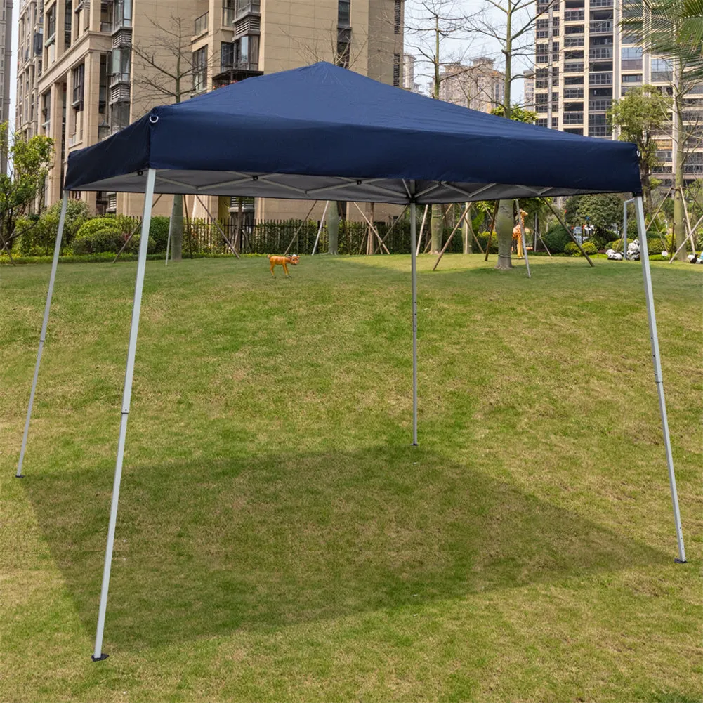 THBOXES 3x3 Meters Oxford Cloth Tent Portable Outdoor Folding Shed Blue