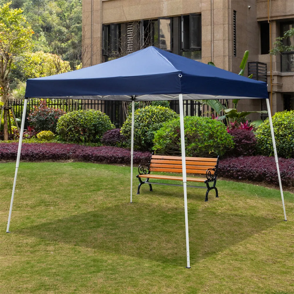 THBOXES 3x3 Meters Oxford Cloth Tent Portable Outdoor Folding Shed Blue