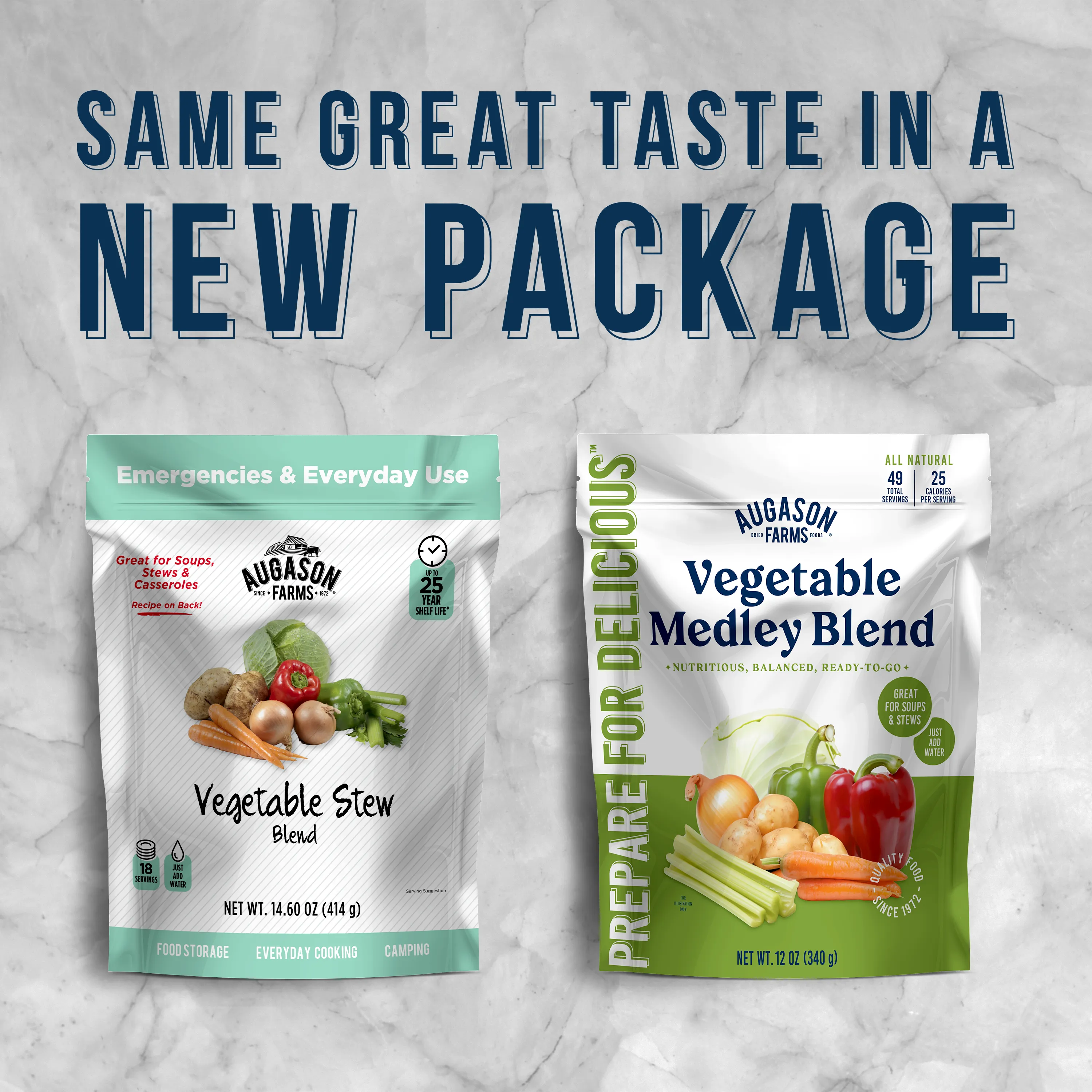 Vegetable Medley Blend Pouch