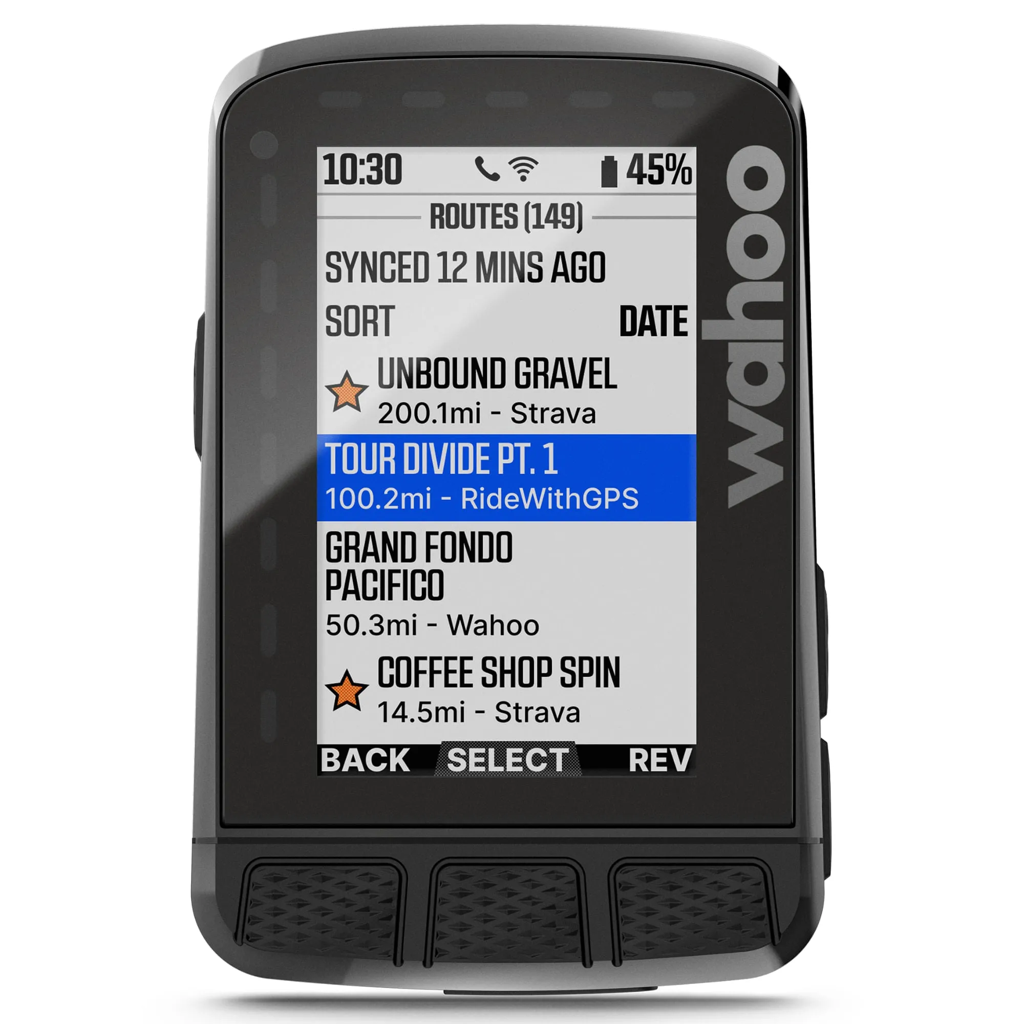 Wahoo Fitness ELEMNT ROAM V2 Wireless GPS Cycle Computer