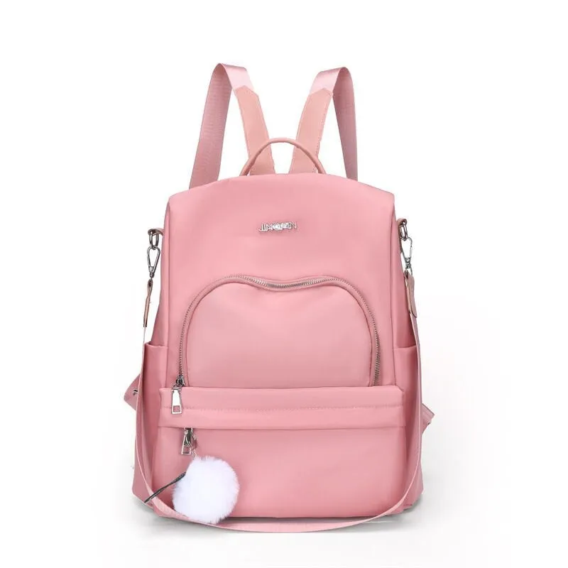 Waterproof Fashionable Solid Color Backpack