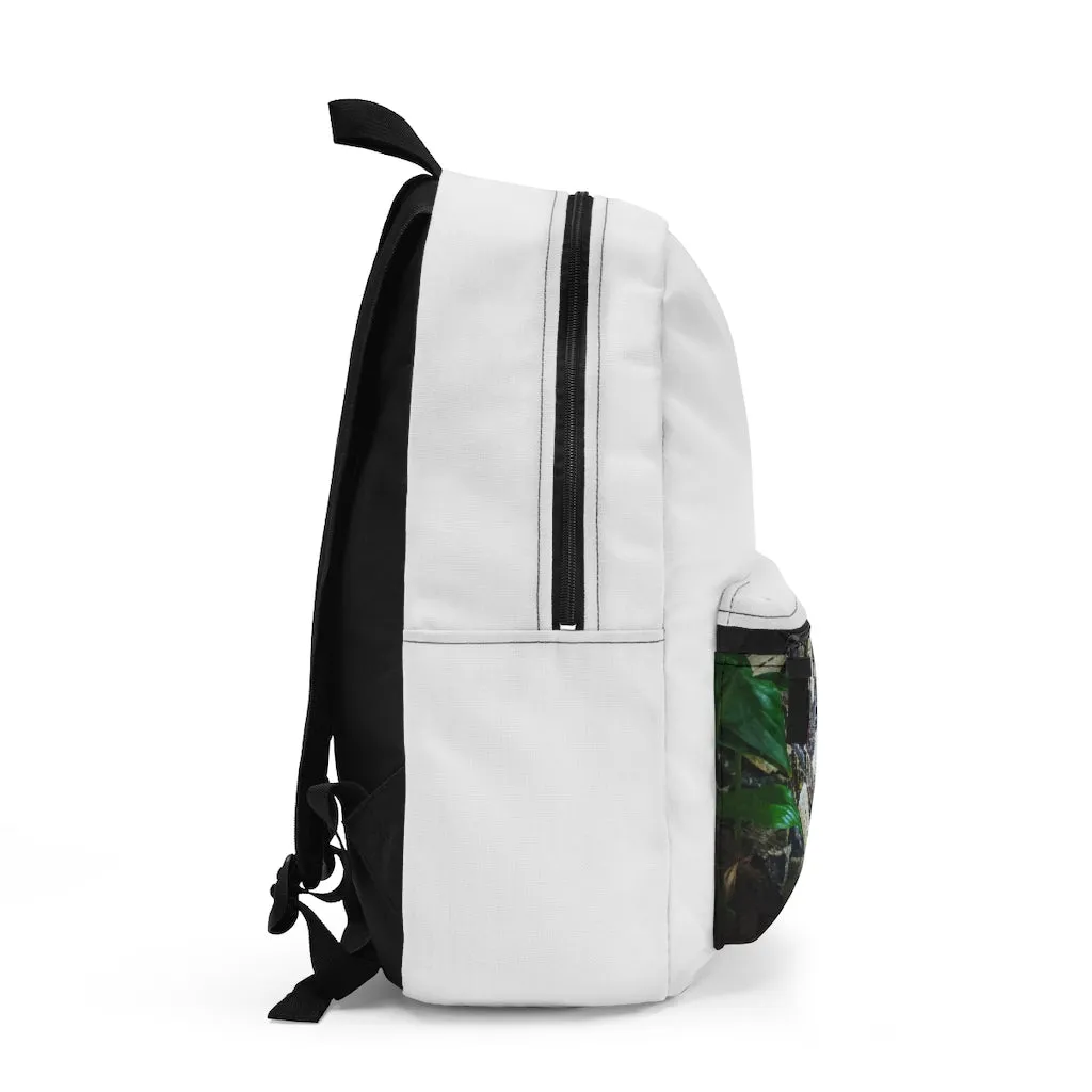 White Black Snake Backpack (Made in USA)