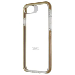 ZAGG Piccadilly Series Hybrid Case for Apple iPhone 7/8 – Clear/Gold border