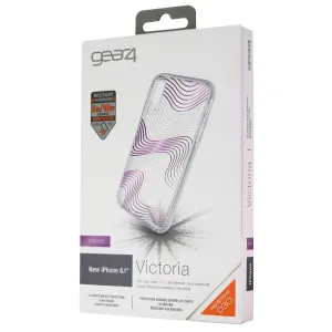 ZAGG Victoria Case for Apple iPhone XR - Clear / Purple Fabric Waves